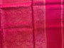 Light Orange and Pink Pure Soft Silk Handloom Saree